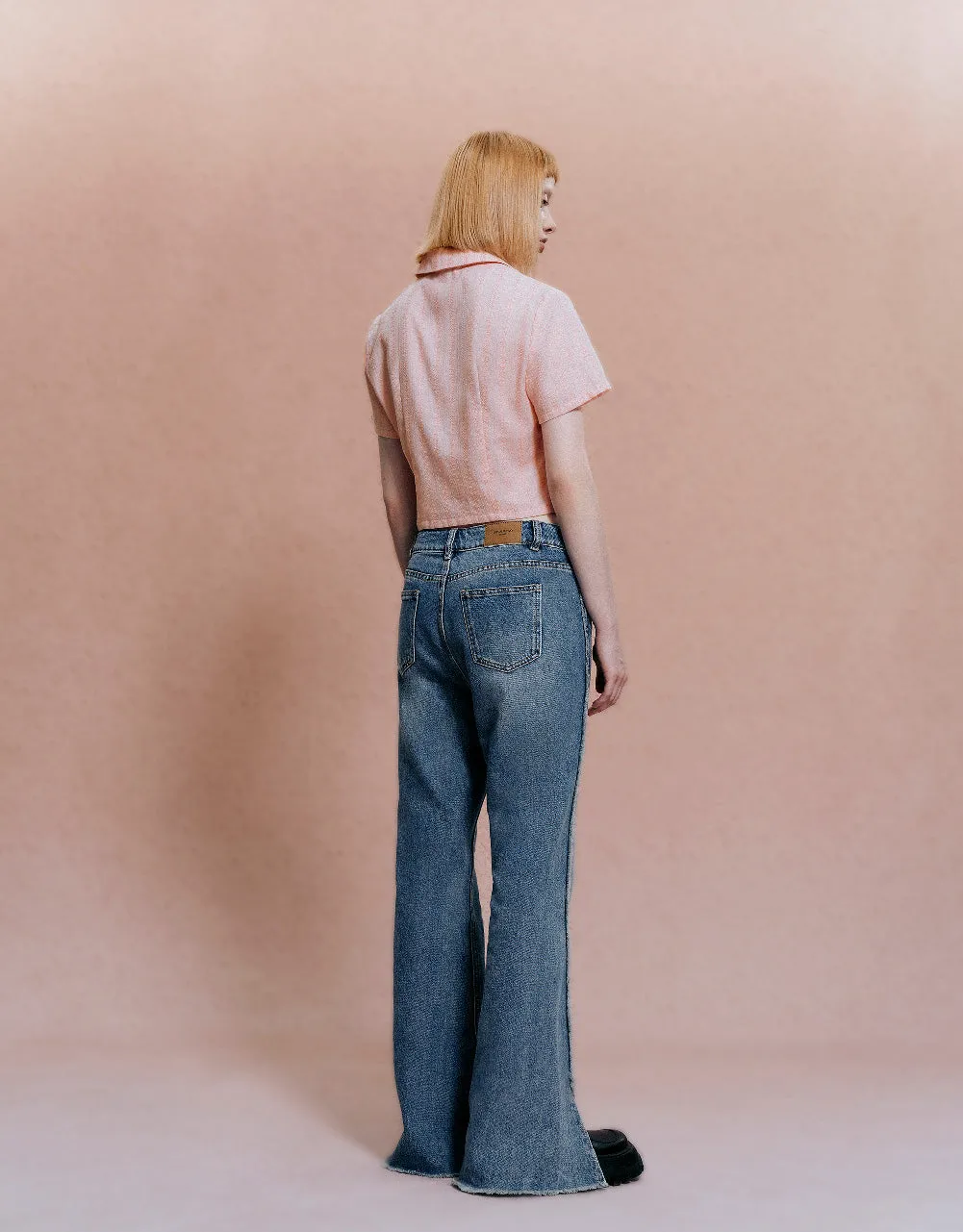 Textured Lapel Shirt sold by Urban Revivo product image thumbnail 4