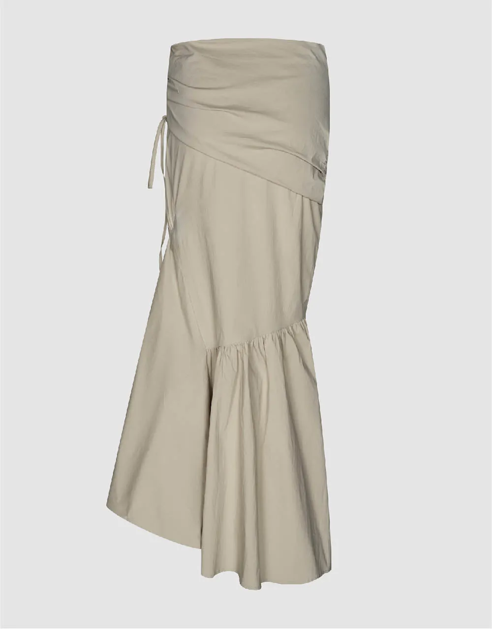 Ruffle Midi Fishtail Skirt sold by Urban Revivo product image thumbnail 4