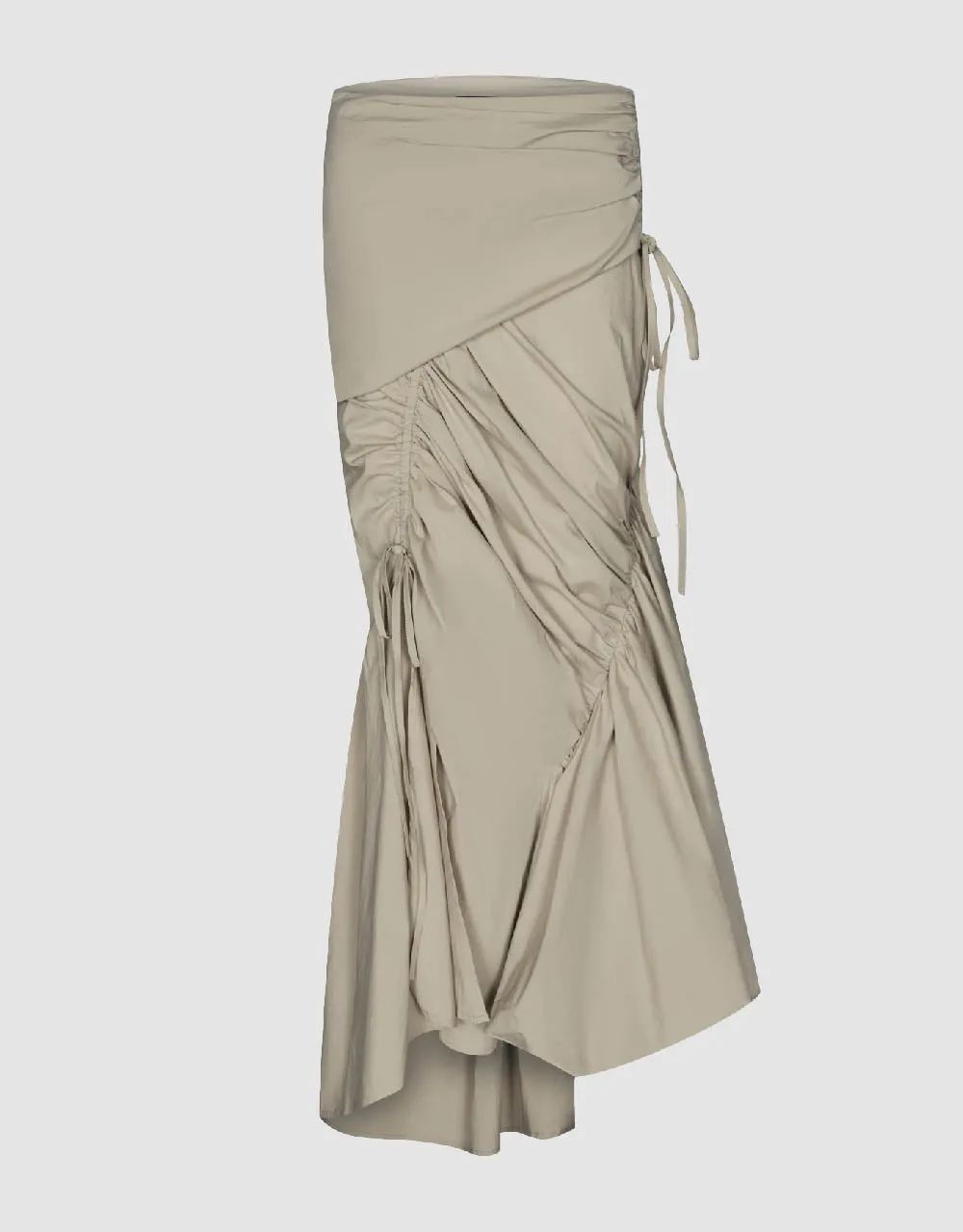 Ruffle Midi Fishtail Skirt sold by Urban Revivo product image thumbnail 2