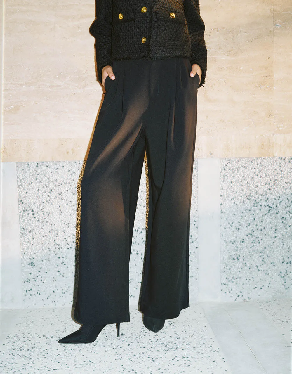 Wide-Leg Pants sold by Urban Revivo product image thumbnail 2