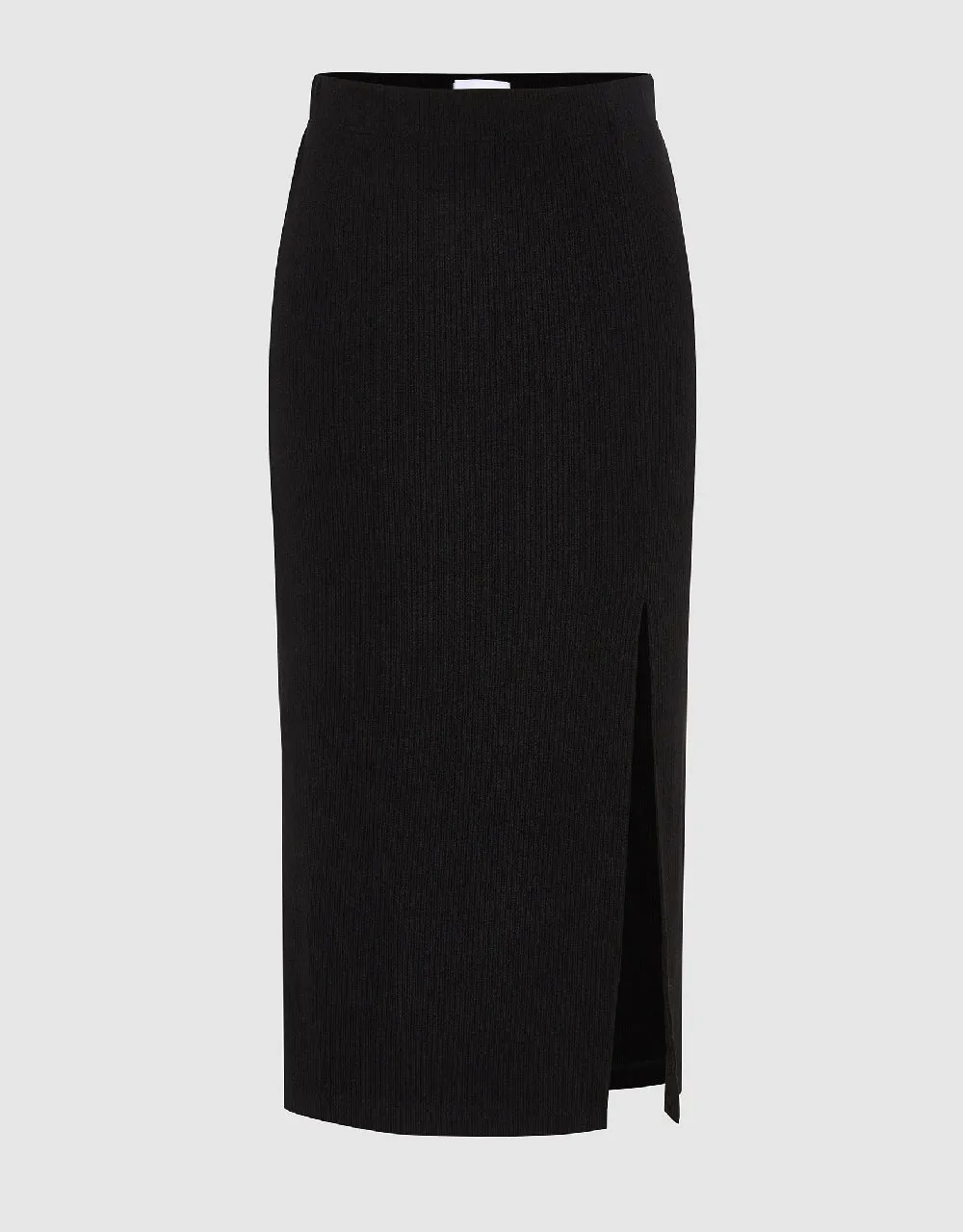 Split Hem Knitted Balloon Skirt sold by Urban Revivo