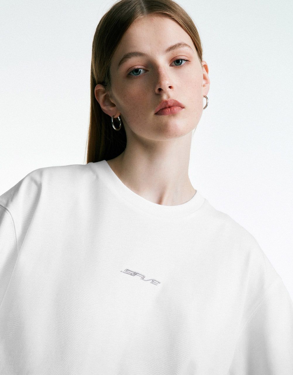 Letter Printed Crew Neck Loose T-Shirt sold by Urban Revivo product image thumbnail 5