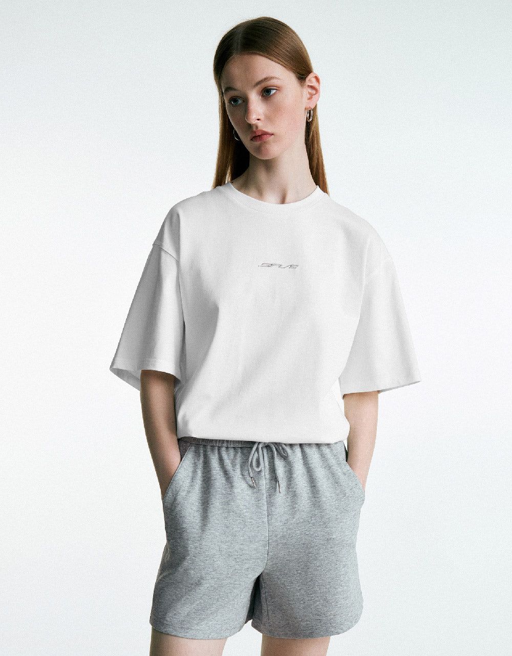 Letter Printed Crew Neck Loose T-Shirt sold by Urban Revivo