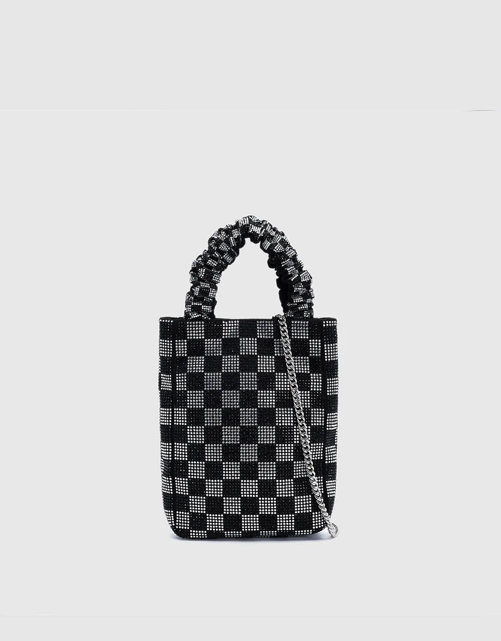 Checkered Rhinestone Bag sold by Urban Revivo