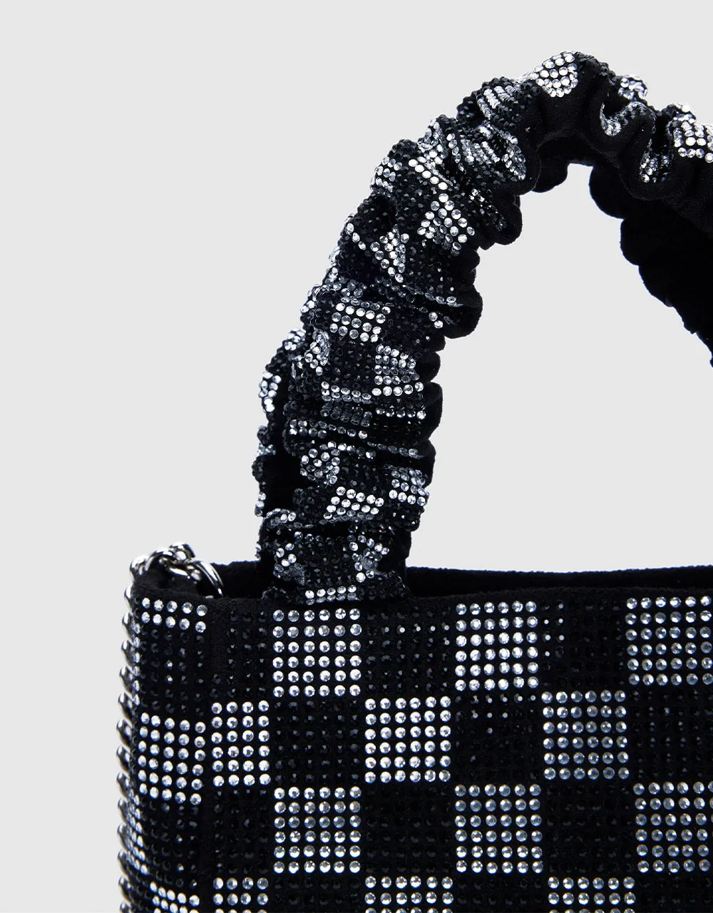 Checkered Rhinestone Bag sold by Urban Revivo product image thumbnail 4