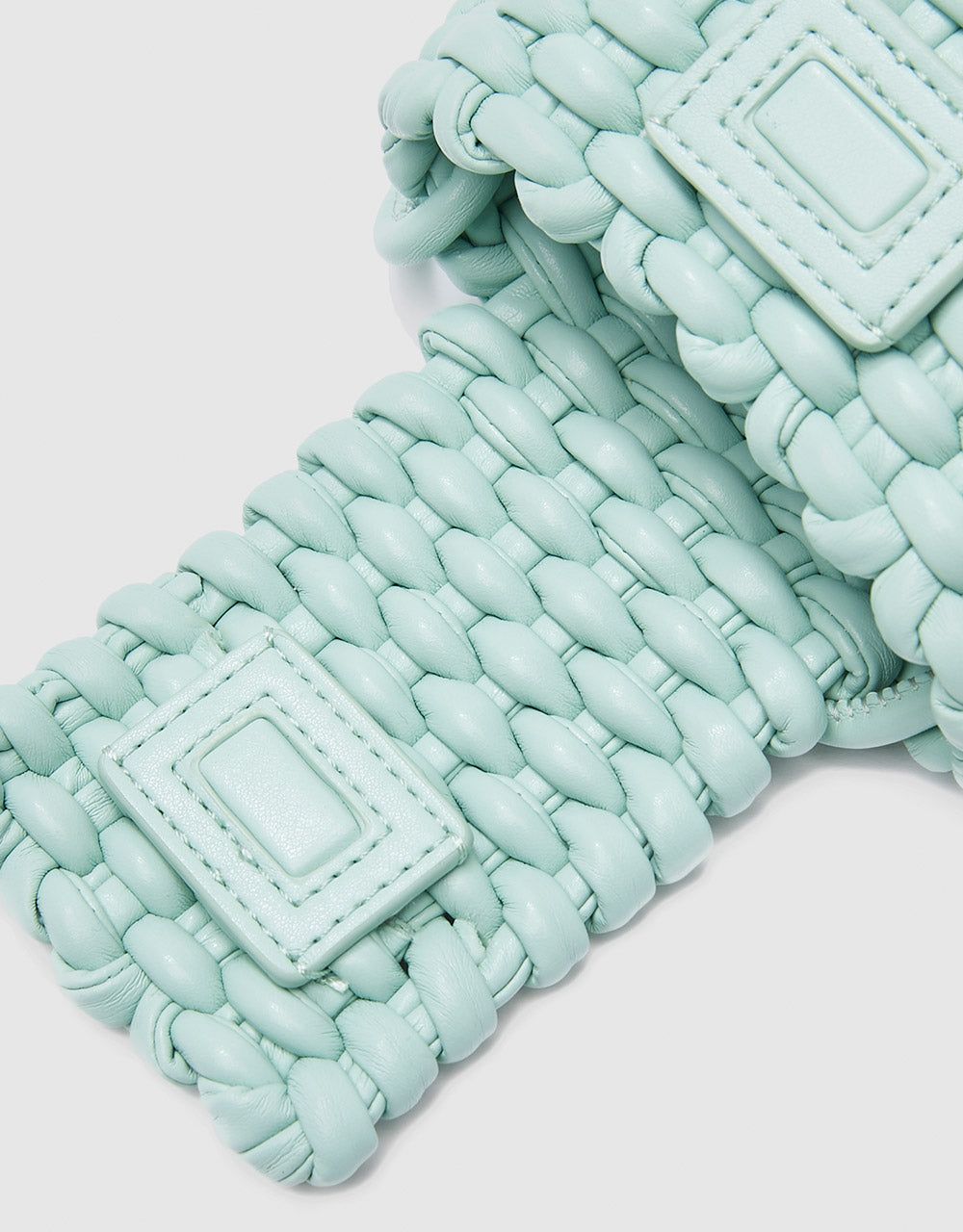 Woven Flap Mini Crossbody Bag sold by Urban Revivo product image thumbnail 5