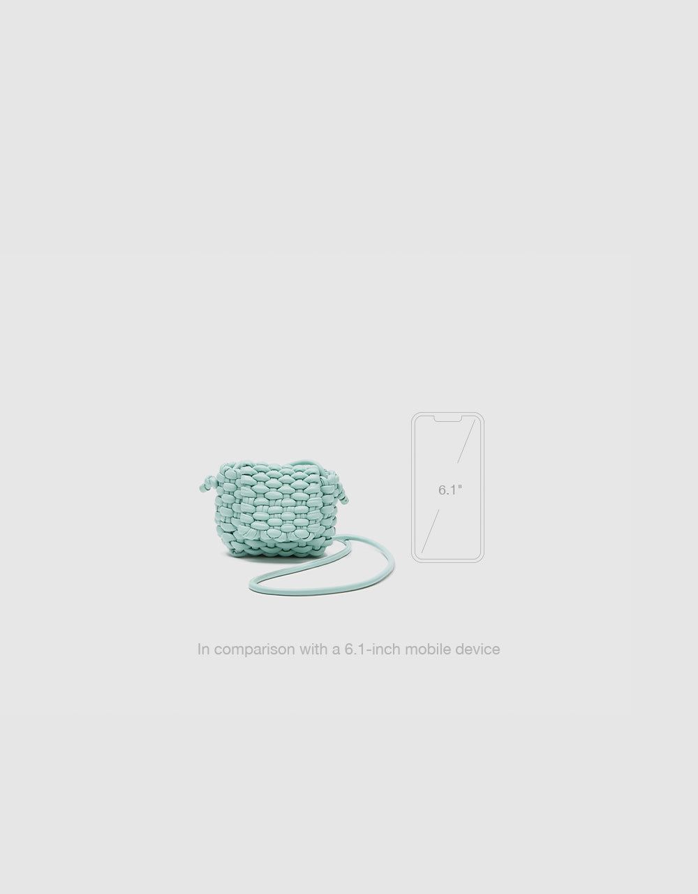 Woven Flap Mini Crossbody Bag sold by Urban Revivo product image thumbnail 3