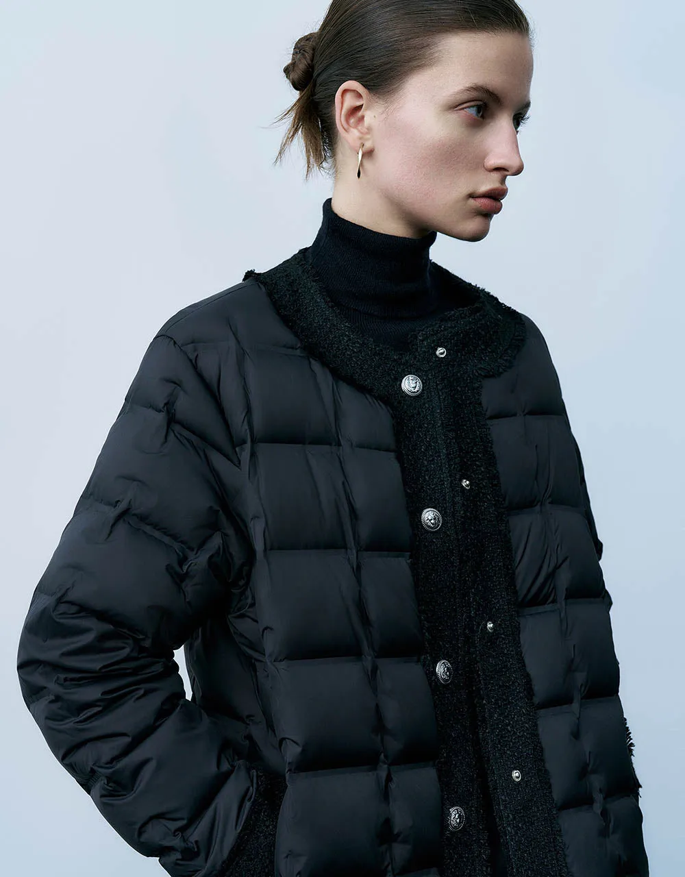 Crew Neck Down Jacket sold by Urban Revivo product image thumbnail 5
