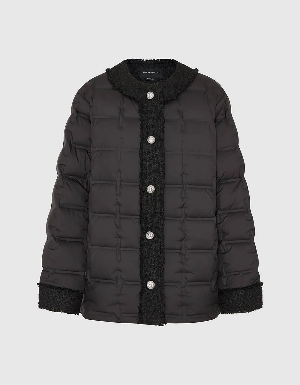 Crew Neck Down Jacket sold by Urban Revivo product image thumbnail 2