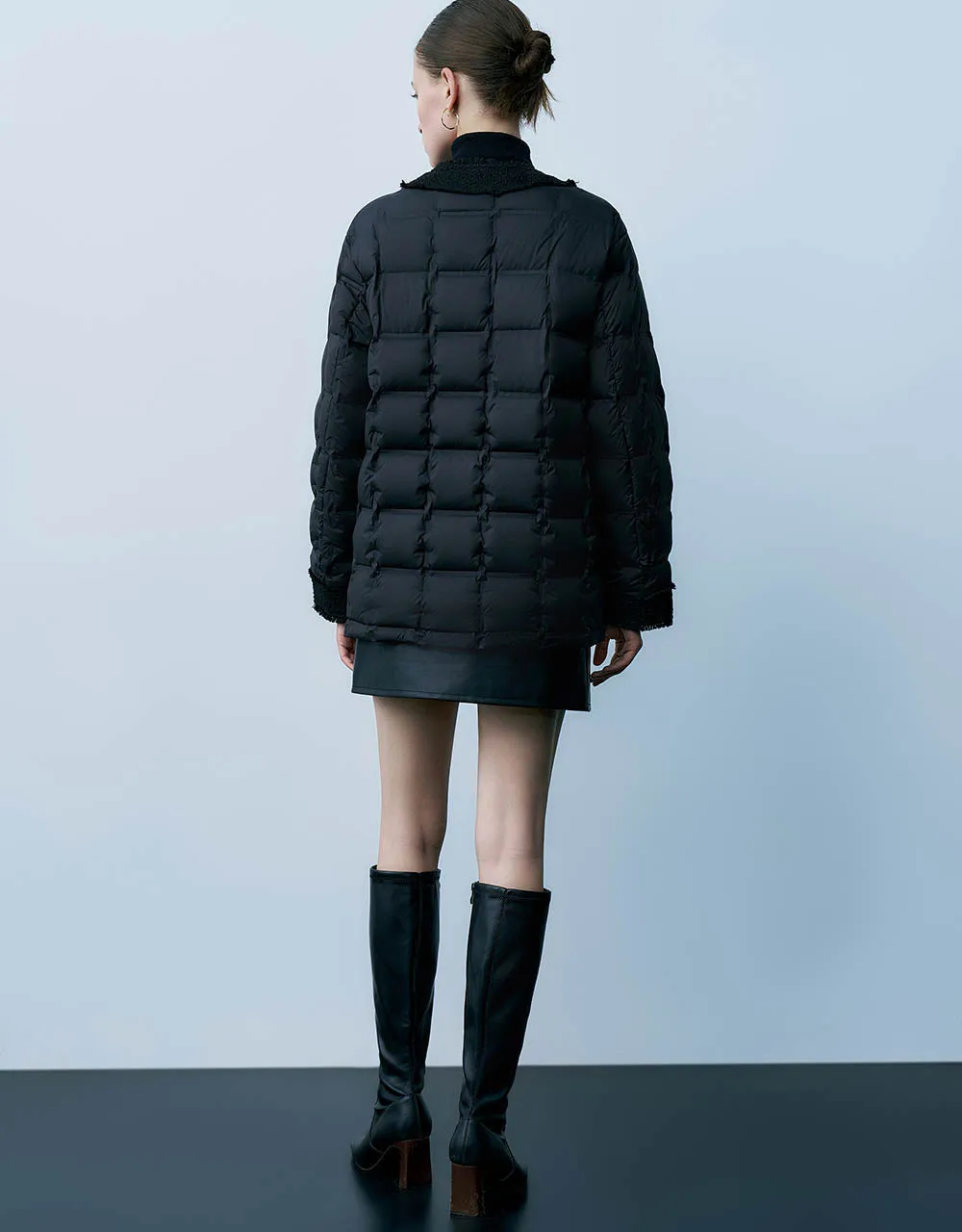 Crew Neck Down Jacket sold by Urban Revivo product image thumbnail 4