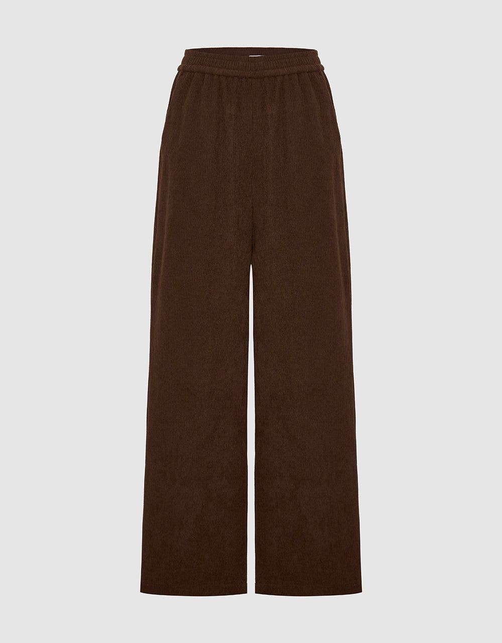 Elastic Waist Wide-Leg Pants sold by Urban Revivo