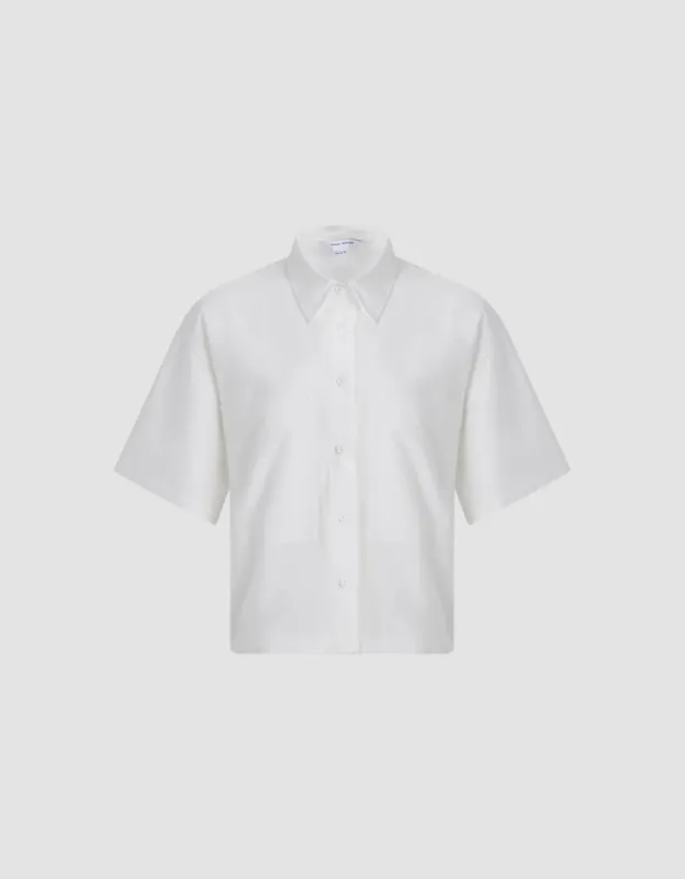 Button Up Straight Shirt sold by Urban Revivo