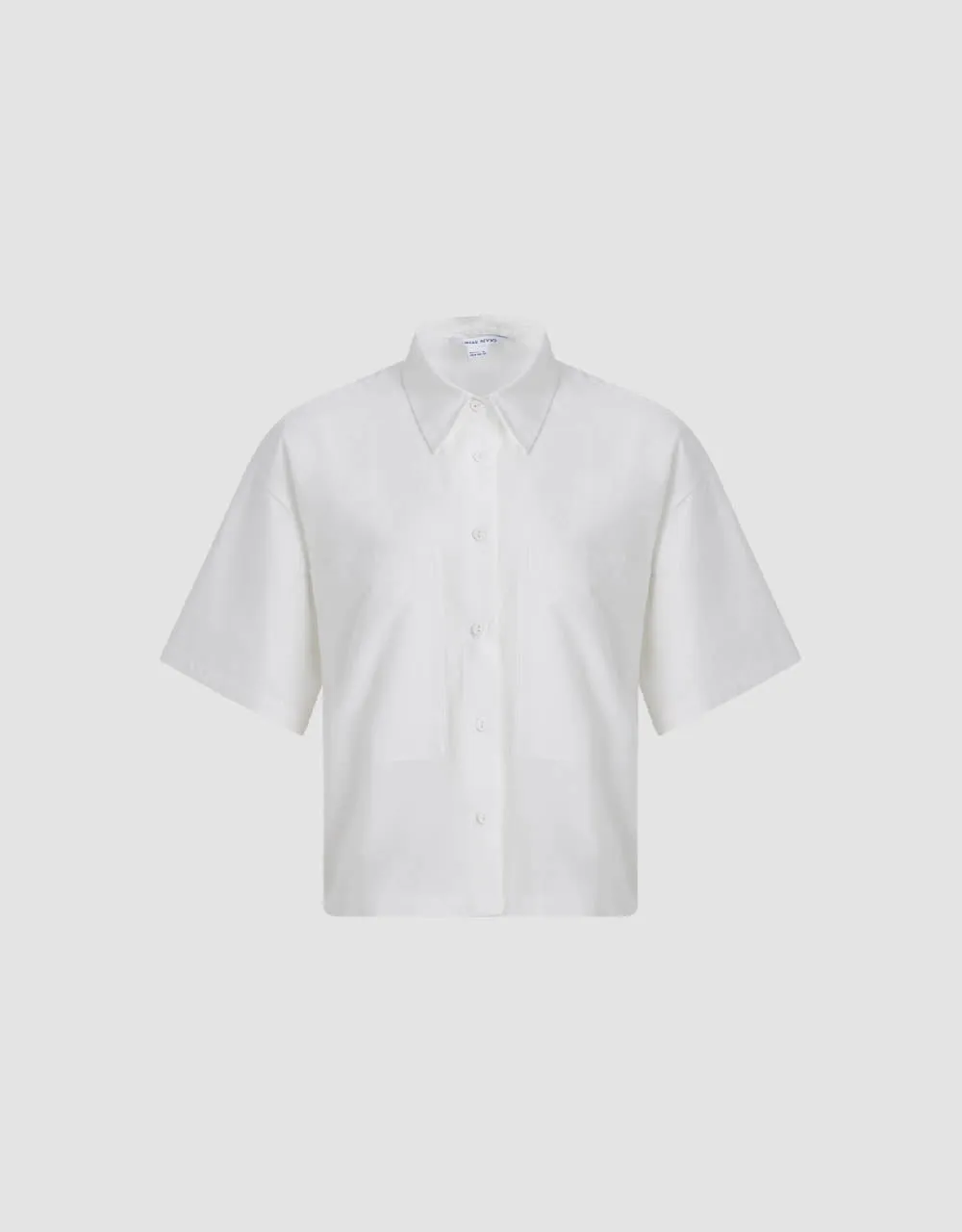 Button Up Straight Shirt sold by Urban Revivo