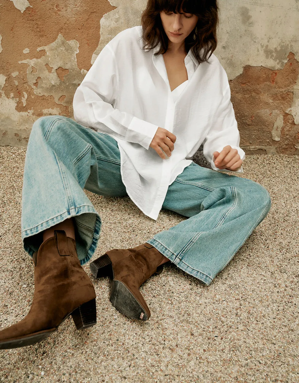 Button Up Straight Shirt sold by Urban Revivo product image thumbnail 4