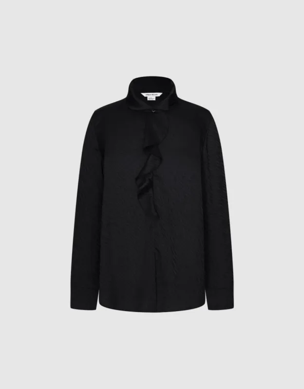 Ruffle Front Blouse sold by Urban Revivo