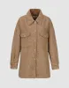 Longline Woolen Coat With Flip Pockets sold by Urban Revivo