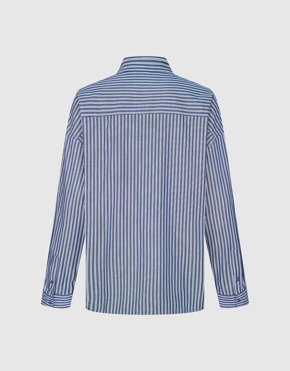 Striped Oversized Shirt sold by Urban Revivo product image thumbnail 4