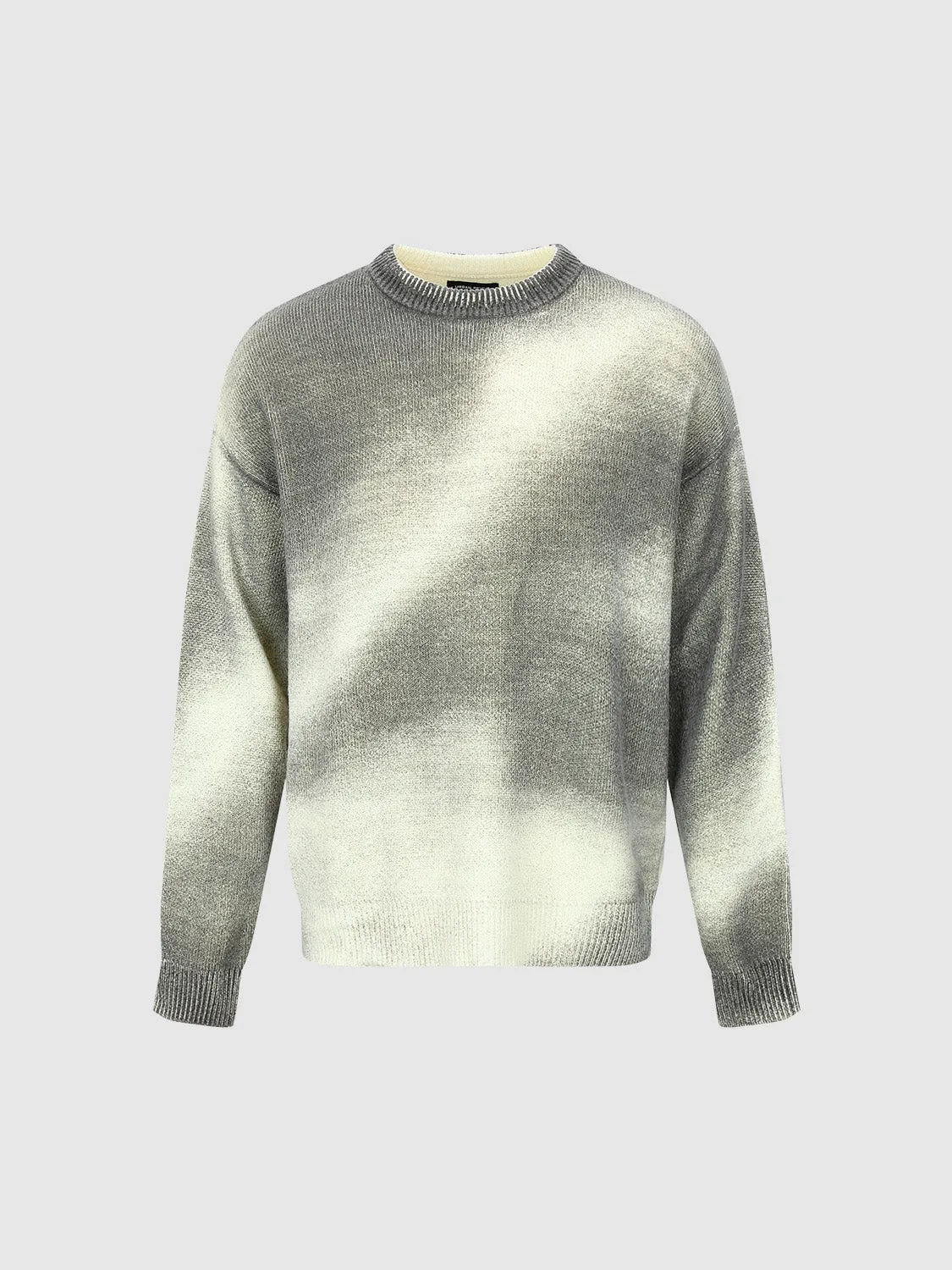 Printed Crew Neck Loose Knitted T-Shirt sold by Urban Revivo product image thumbnail 2