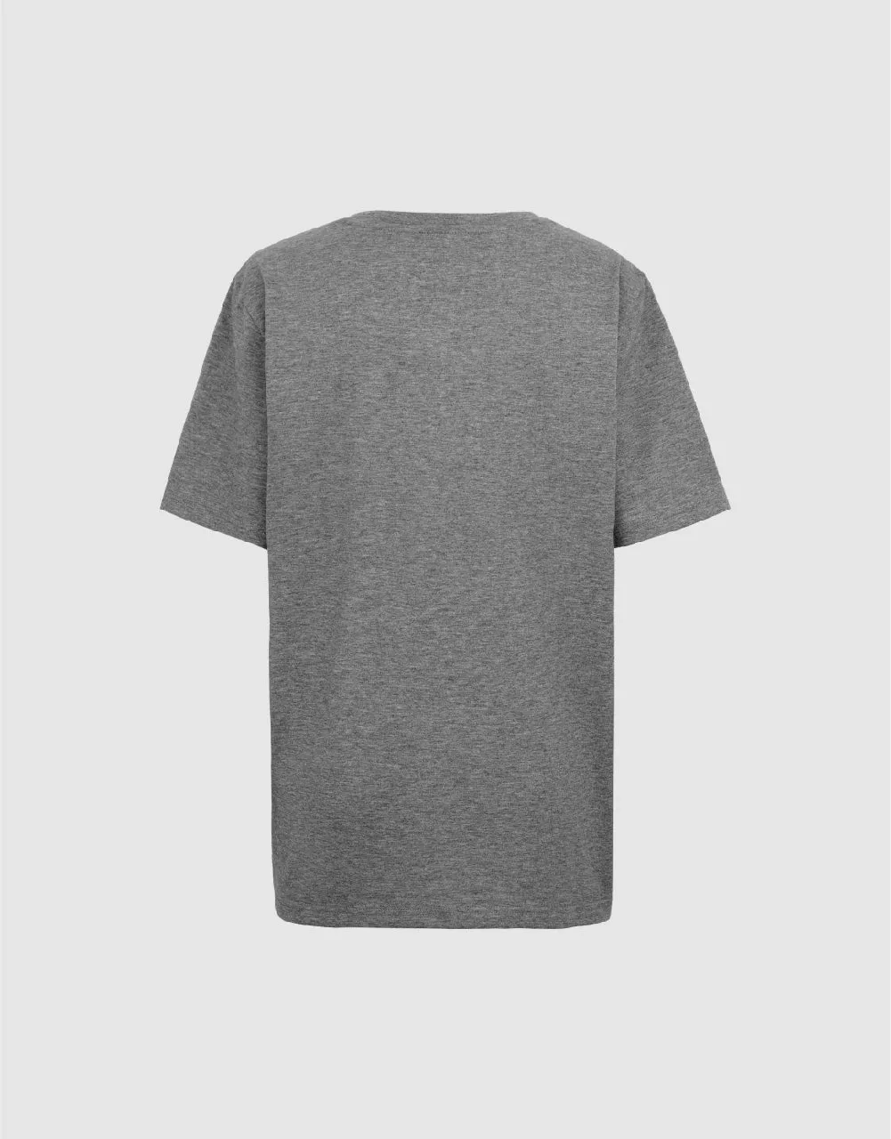 Crew Neck Straight T-Shirt sold by Urban Revivo product image thumbnail 5