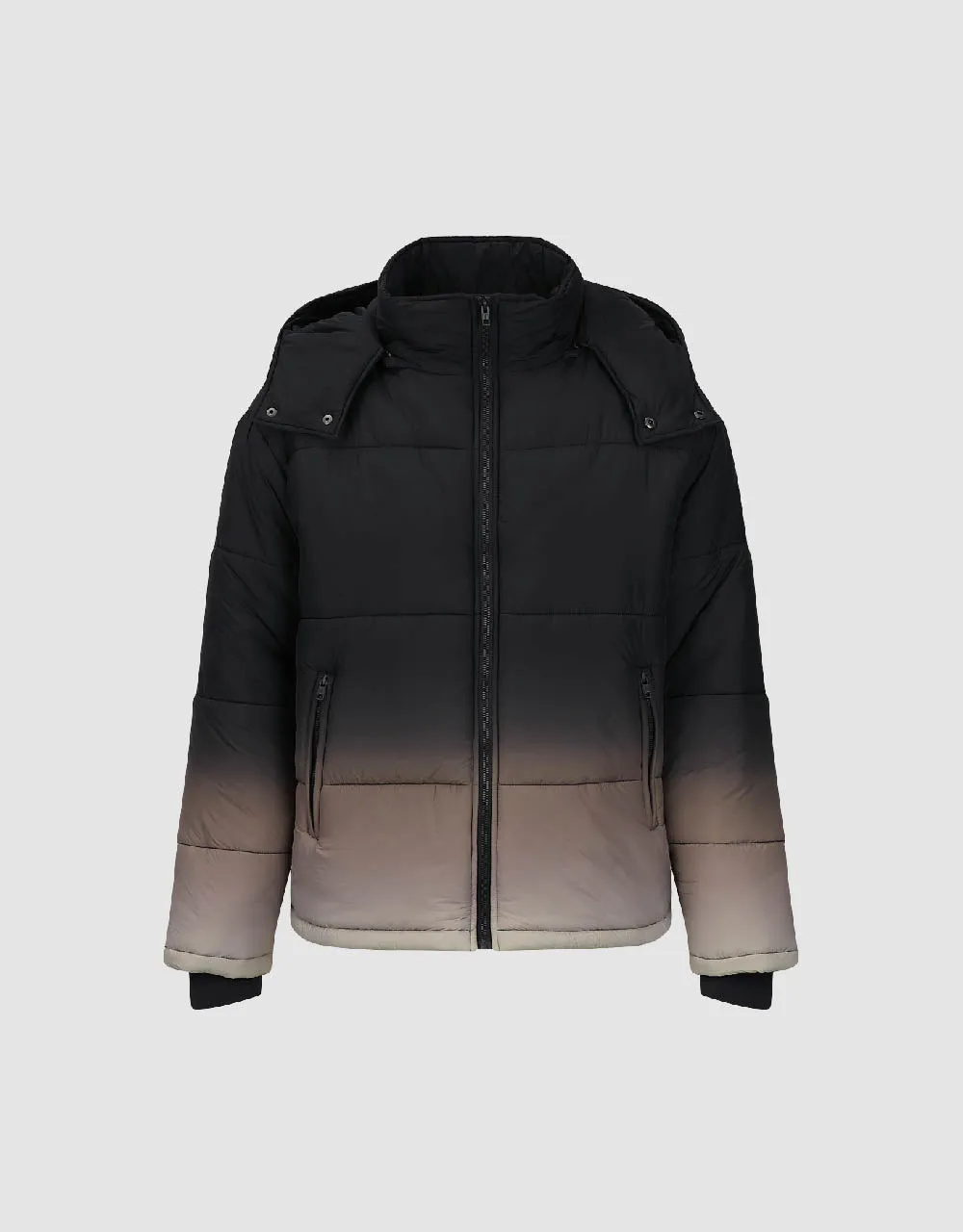 Hooded Gradient Padded Coat sold by Urban Revivo product image thumbnail 5