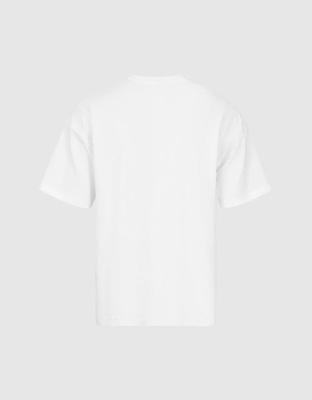 Printed Crew Neck Loose T-Shirt sold by Urban Revivo product image thumbnail 5