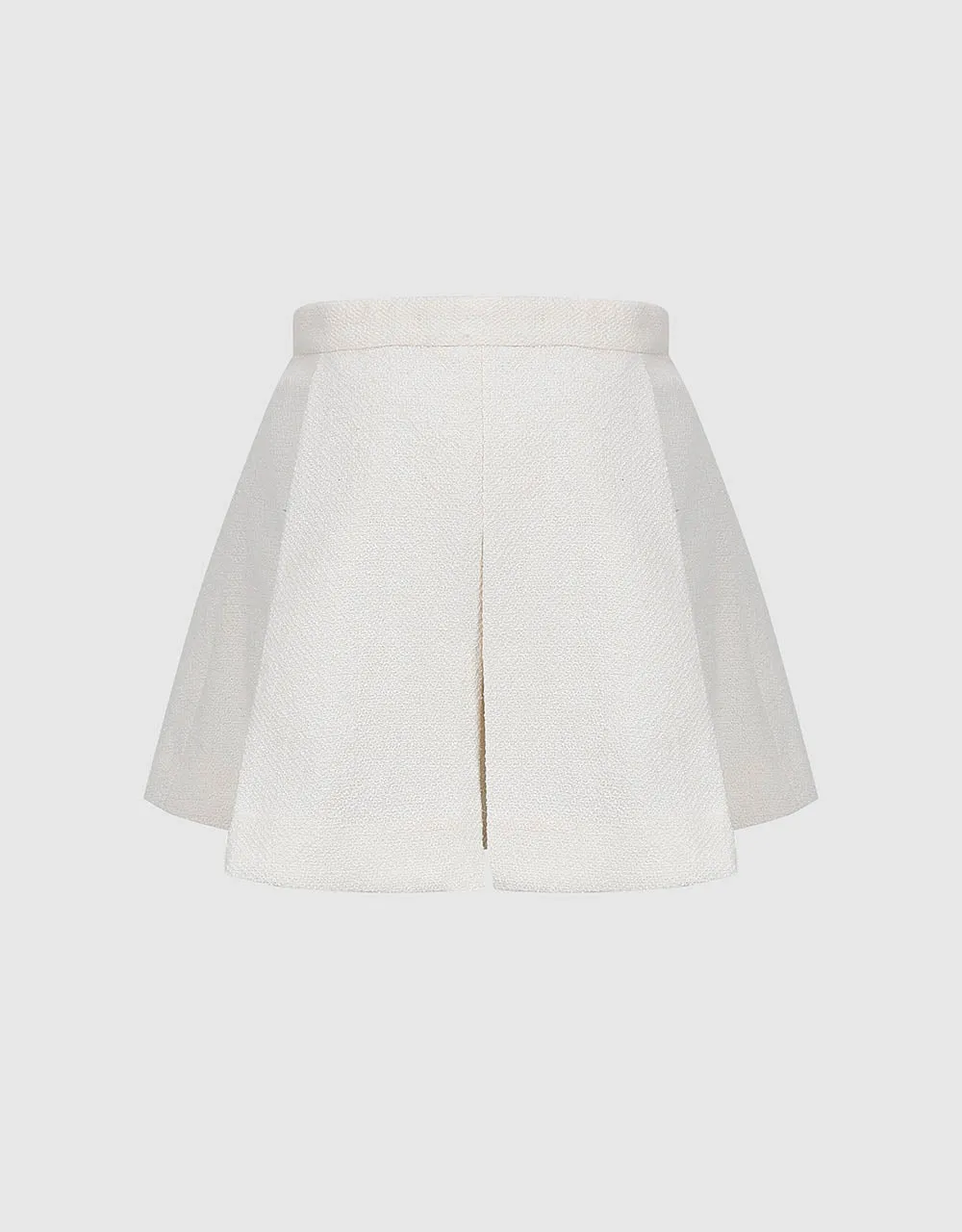 Pleated Mini Knitted A-Line Skirt sold by Urban Revivo product image thumbnail 3