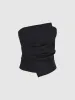 Ruched Skinny Bandeau Top sold by Urban Revivo