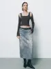 Cut-Out Skinny Knitted T-Shirt sold by Urban Revivo