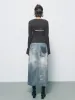 Cut-Out Skinny Knitted T-Shirt sold by Urban Revivo