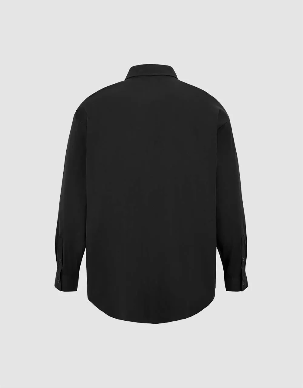 Button Up Oversized Shirt sold by Urban Revivo product image thumbnail 5