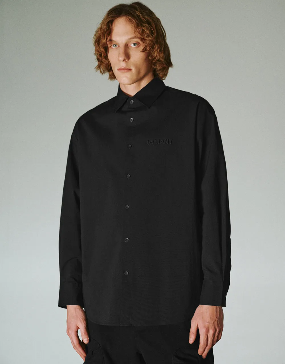 Button Up Oversized Shirt sold by Urban Revivo