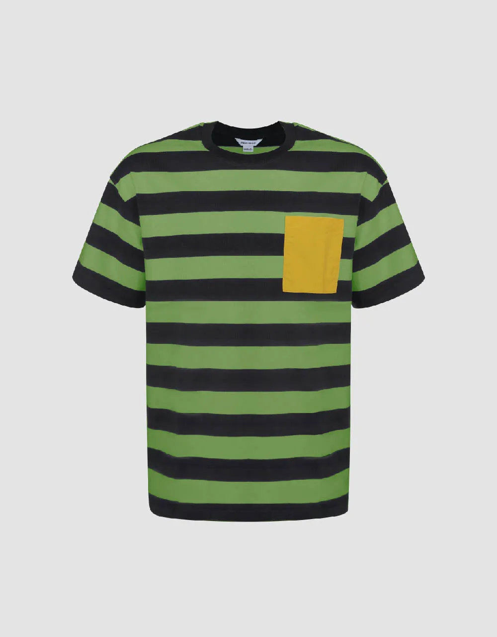 Striped Crew Neck T-Shirt sold by Urban Revivo