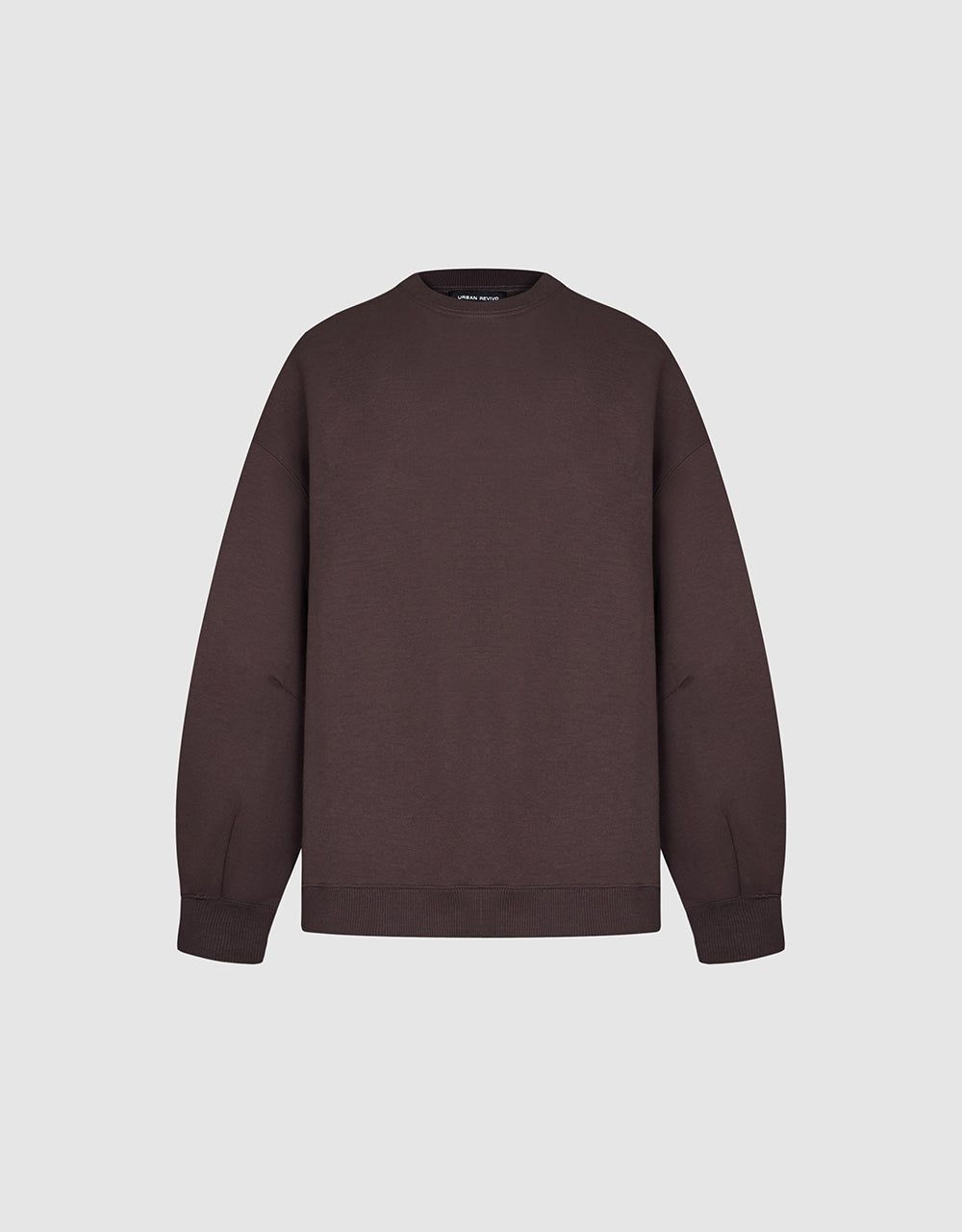 Crew Neck Loose Sweatshirt sold by Urban Revivo product image thumbnail 2