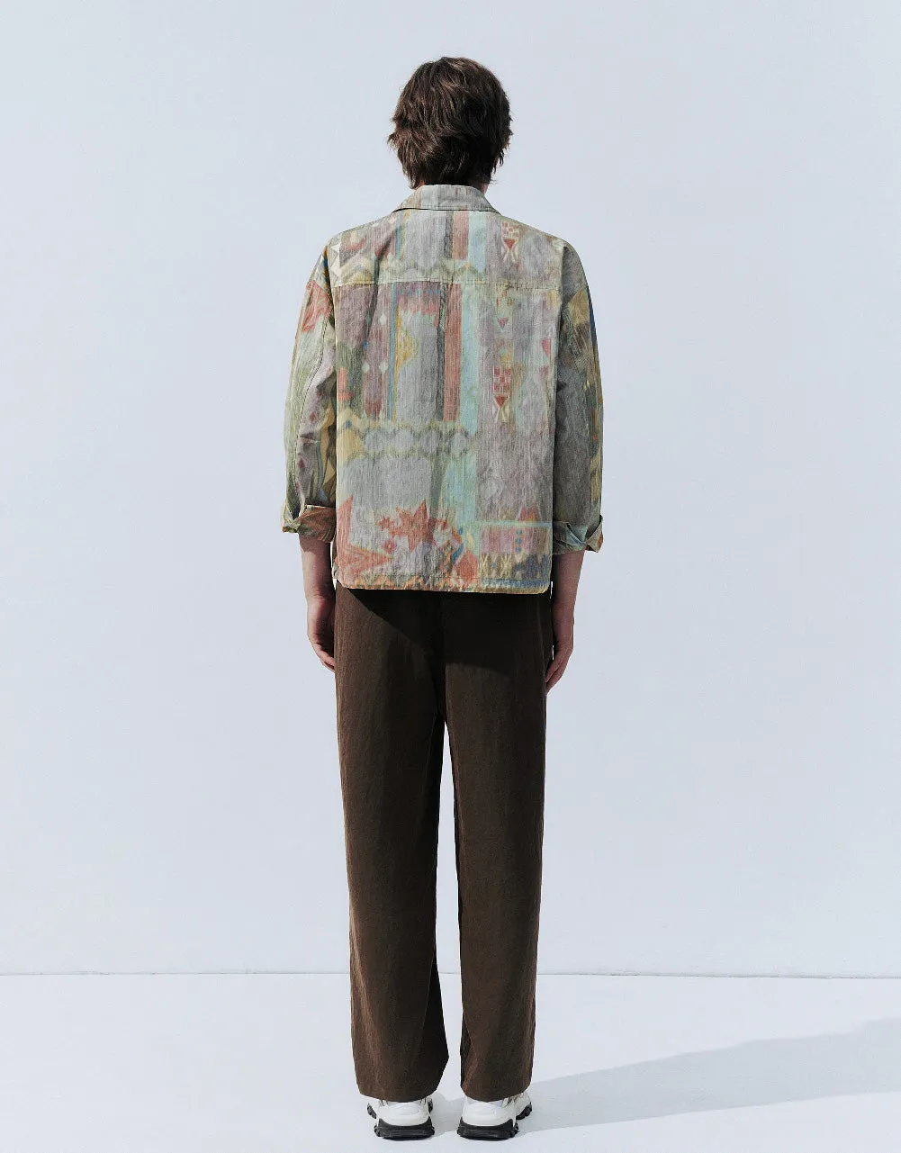 Printed Button Up Jacket sold by Urban Revivo product image thumbnail 4