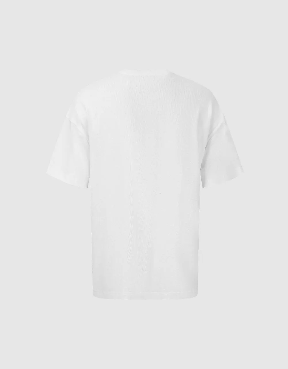 Printed Crew Neck T-Shirt sold by Urban Revivo product image thumbnail 5