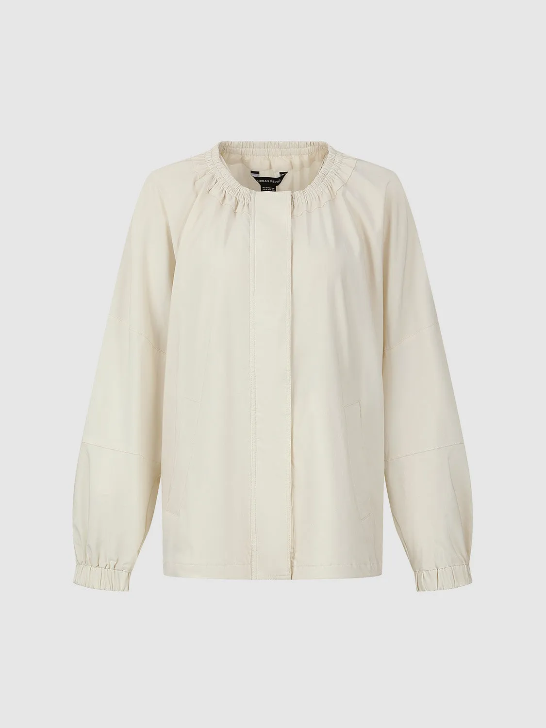 Crew Neck Oversized Jacket sold by Urban Revivo product image thumbnail 2