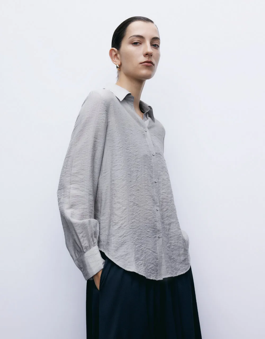 2 In 1 Button Up Blouse sold by Urban Revivo product image thumbnail 3