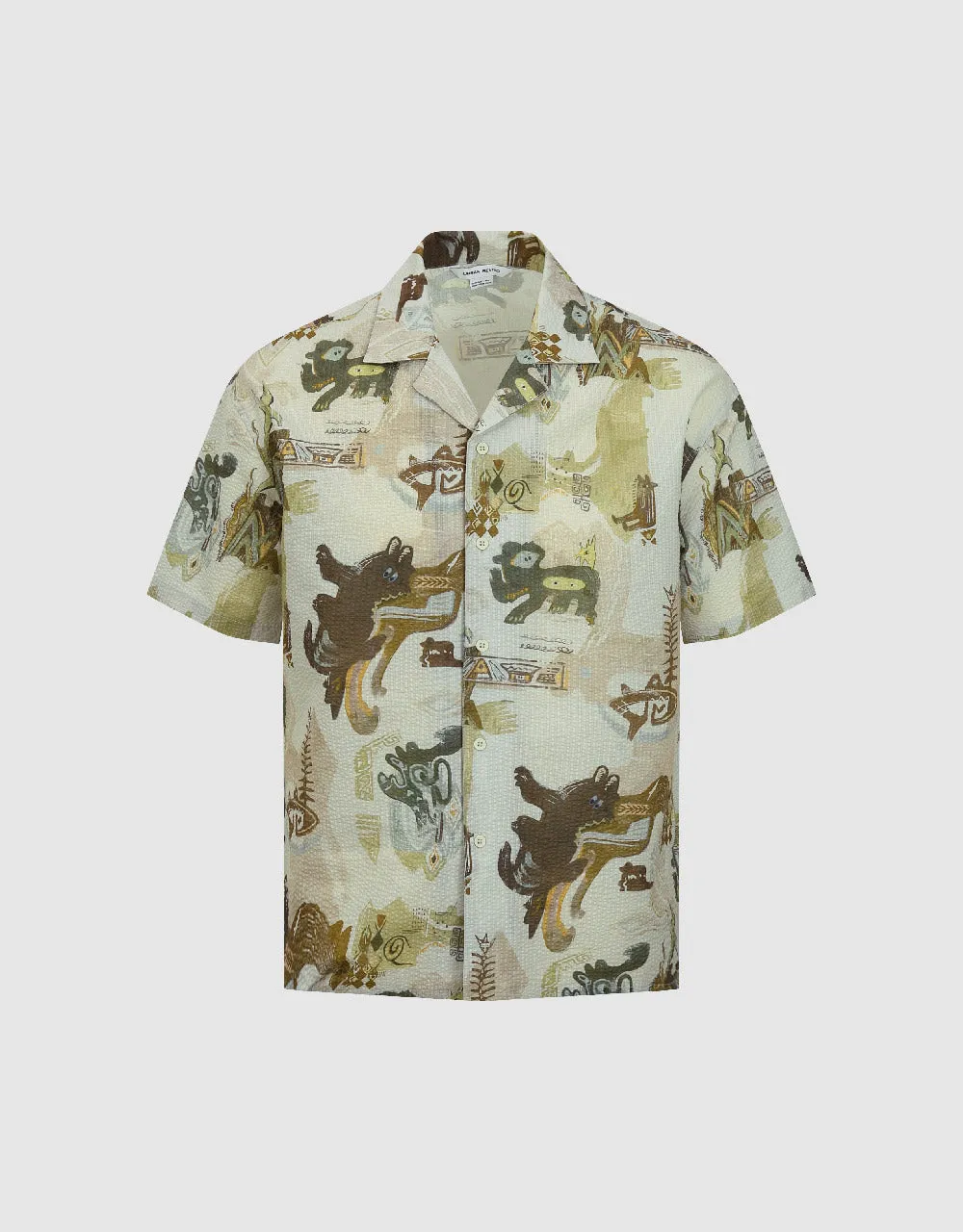 Printed Loose Shirt sold by Urban Revivo product image thumbnail 2