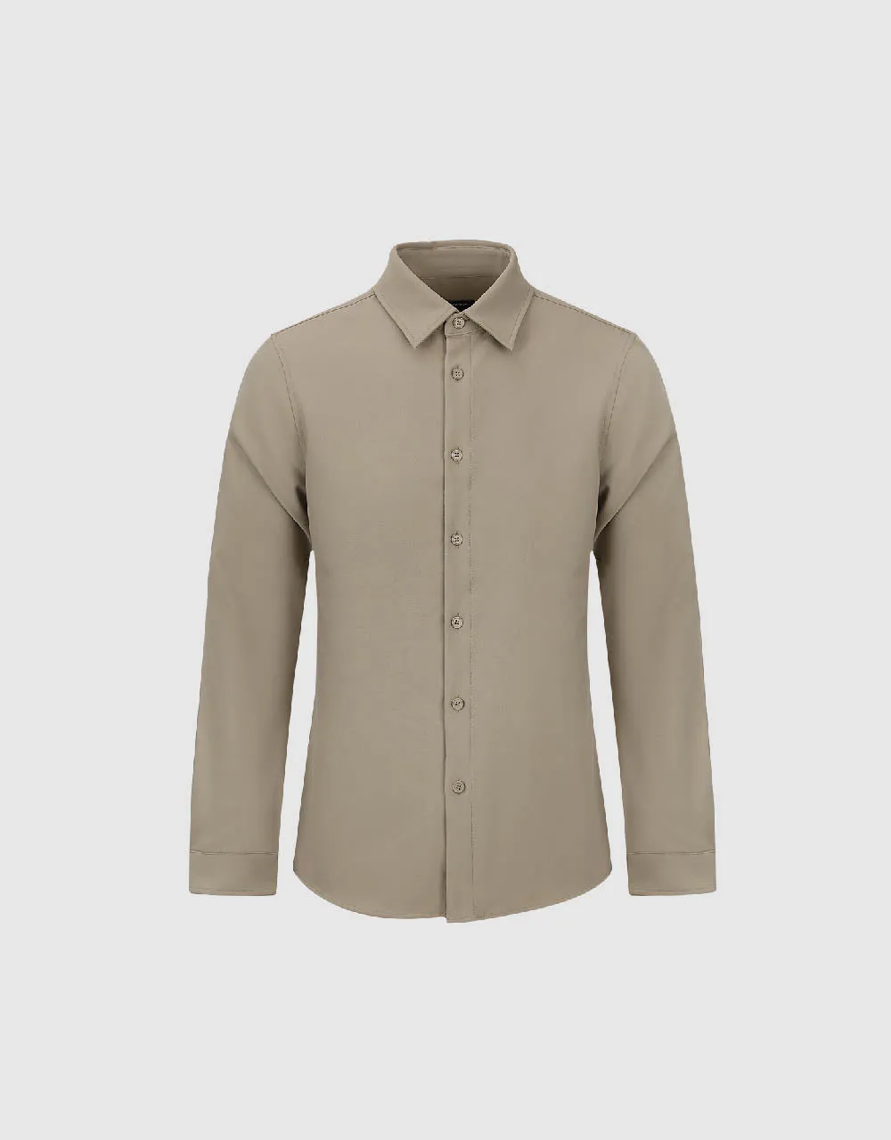 Button Up Straight Shirt sold by Urban Revivo product image thumbnail 2