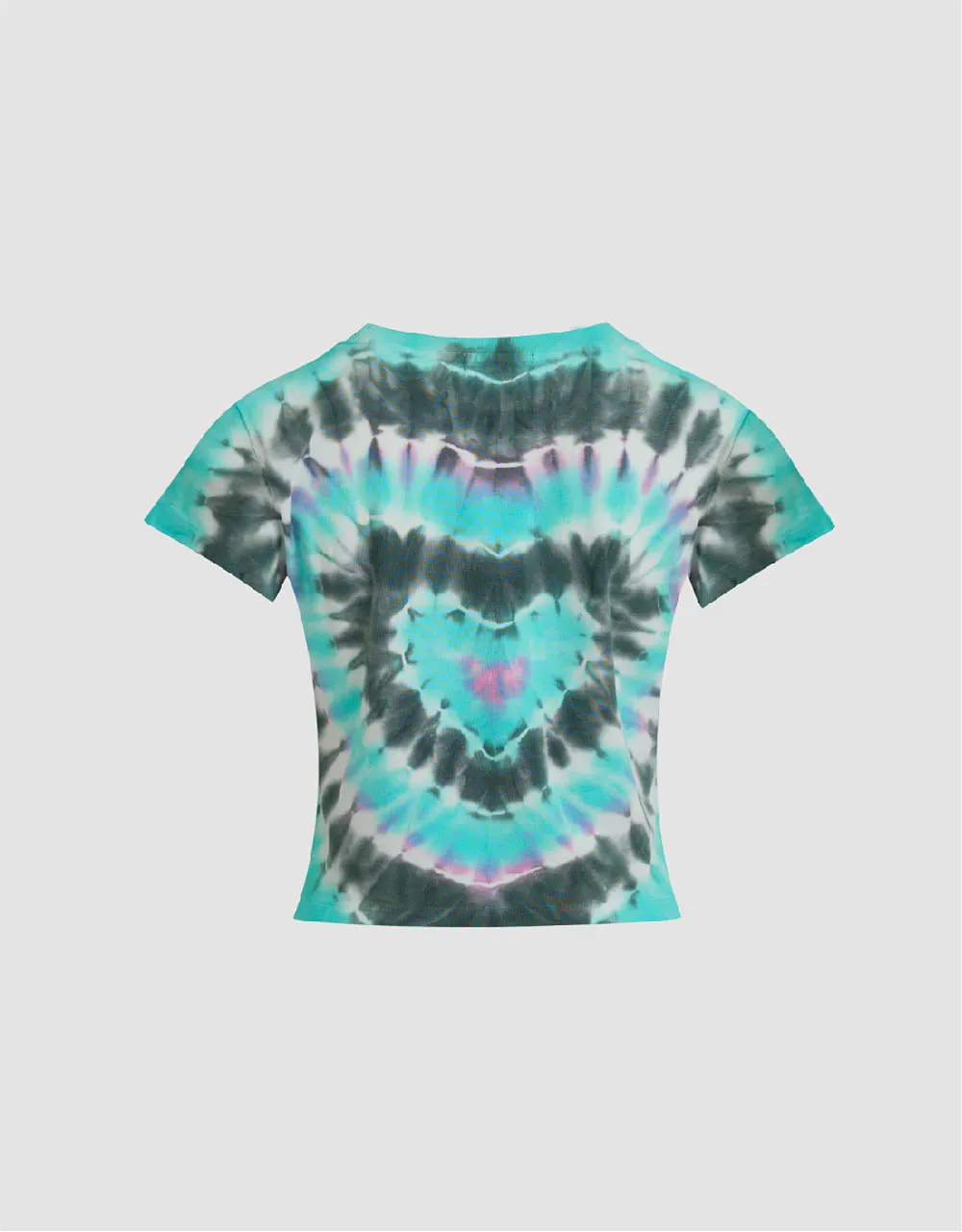 Printed Crew Neck Skinny T-Shirt sold by Urban Revivo product image thumbnail 5