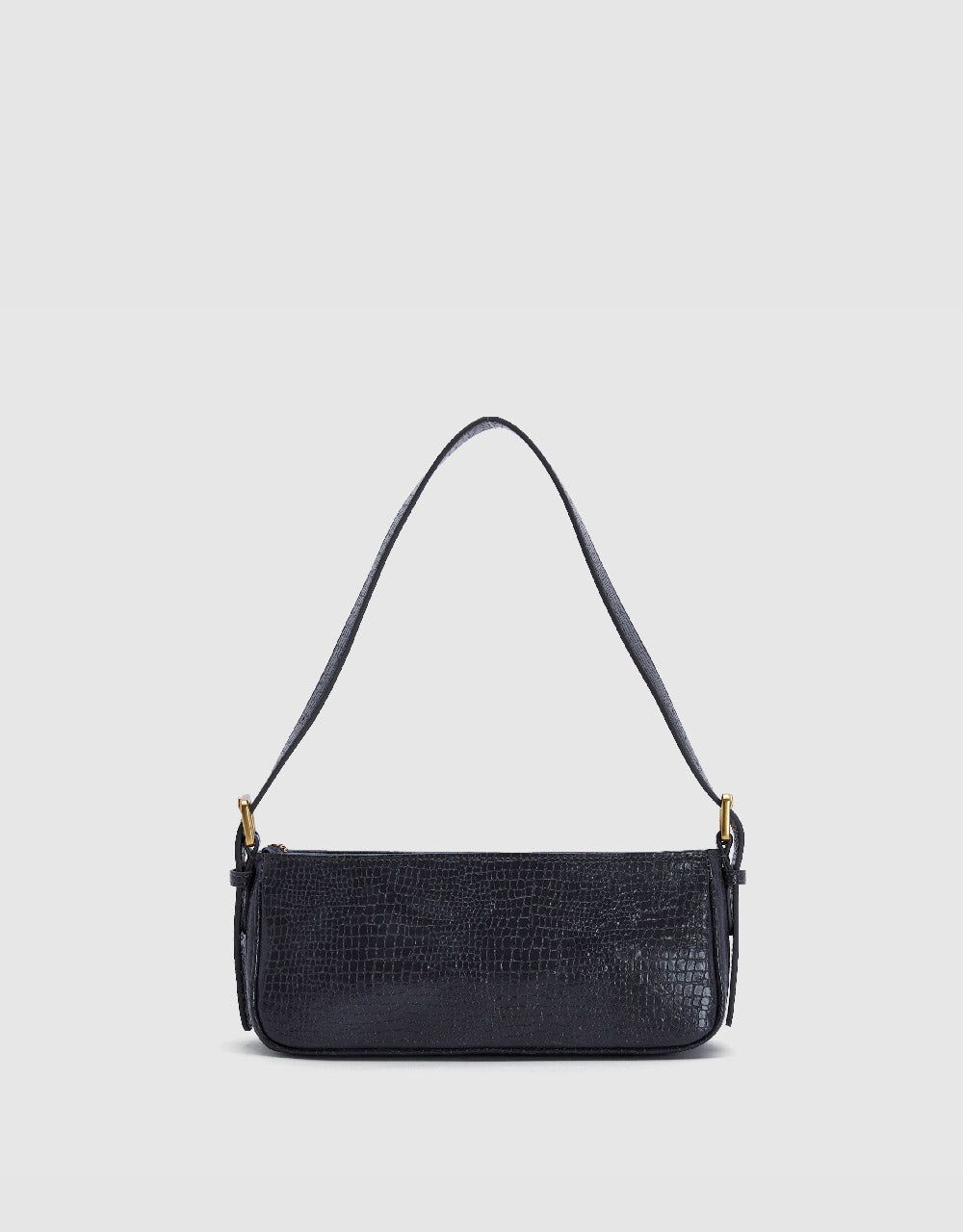 Croc Embossed Vegan Leather Shoulder Bag sold by Urban Revivo product image thumbnail 4