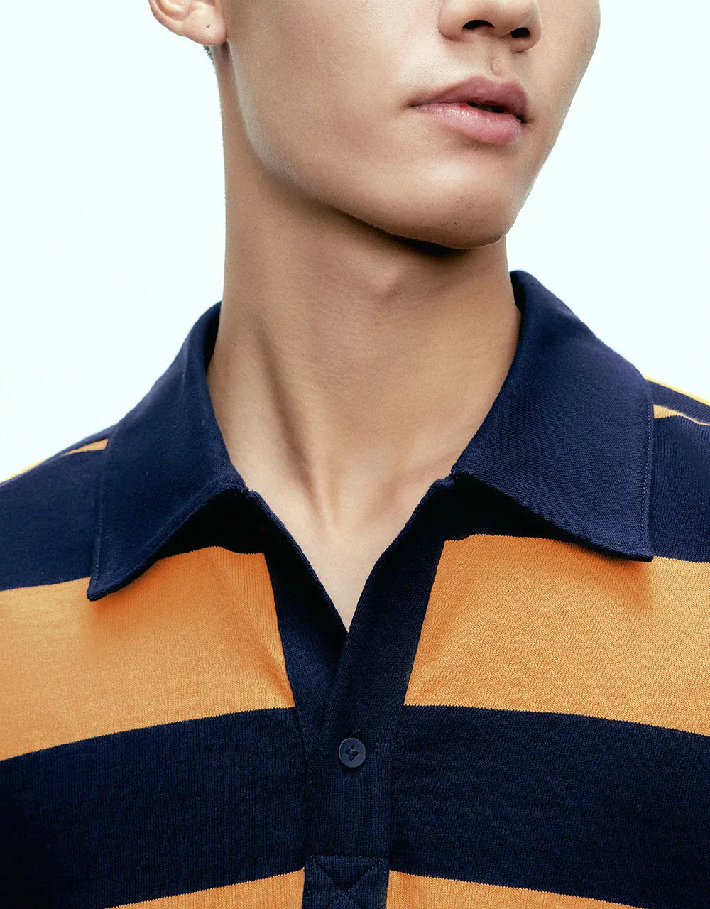 Oversized Striped Polo Shirt sold by Urban Revivo product image thumbnail 5