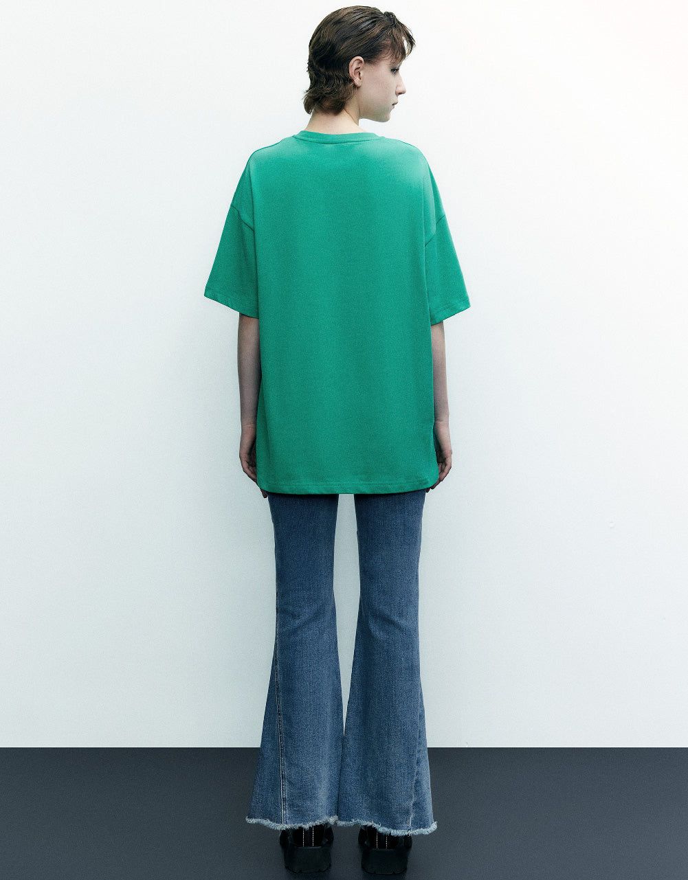 Raw Hem Flare Jeans sold by Urban Revivo product image thumbnail 5