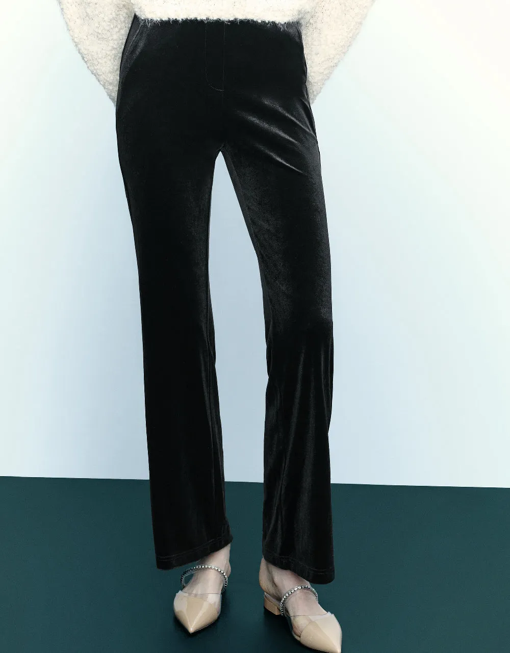 Skinny Straight Pants sold by Urban Revivo product image thumbnail 2