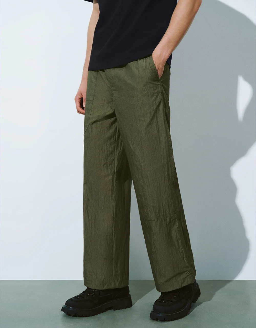 Drawstring Waist Jogger Pants sold by Urban Revivo product image thumbnail 4