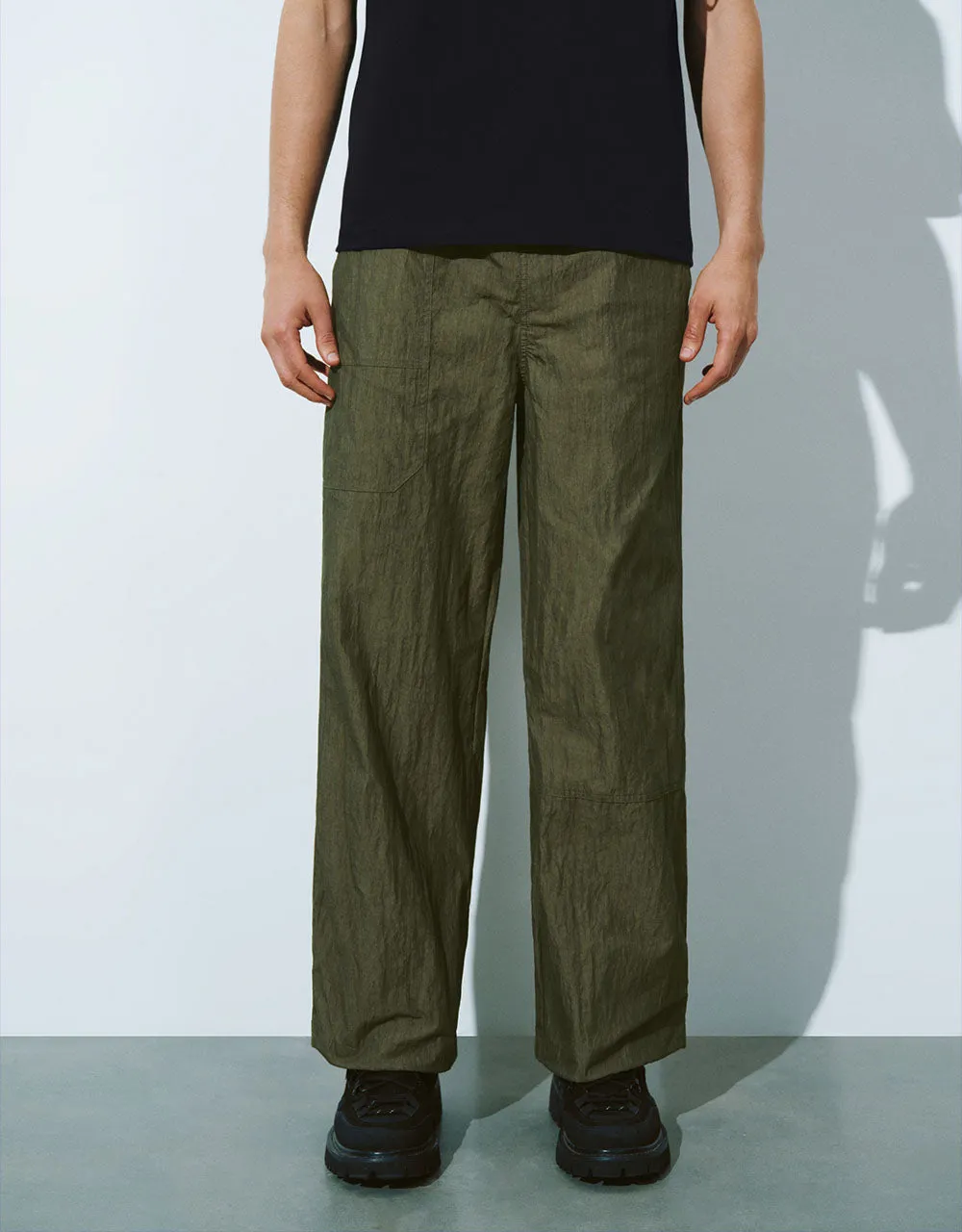 Drawstring Waist Jogger Pants sold by Urban Revivo product image thumbnail 2