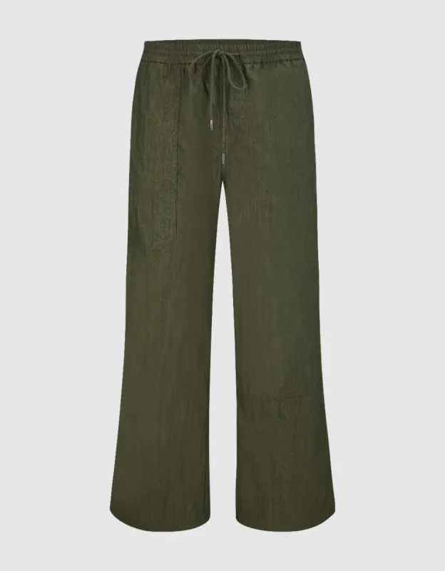 Drawstring Waist Jogger Pants sold by Urban Revivo