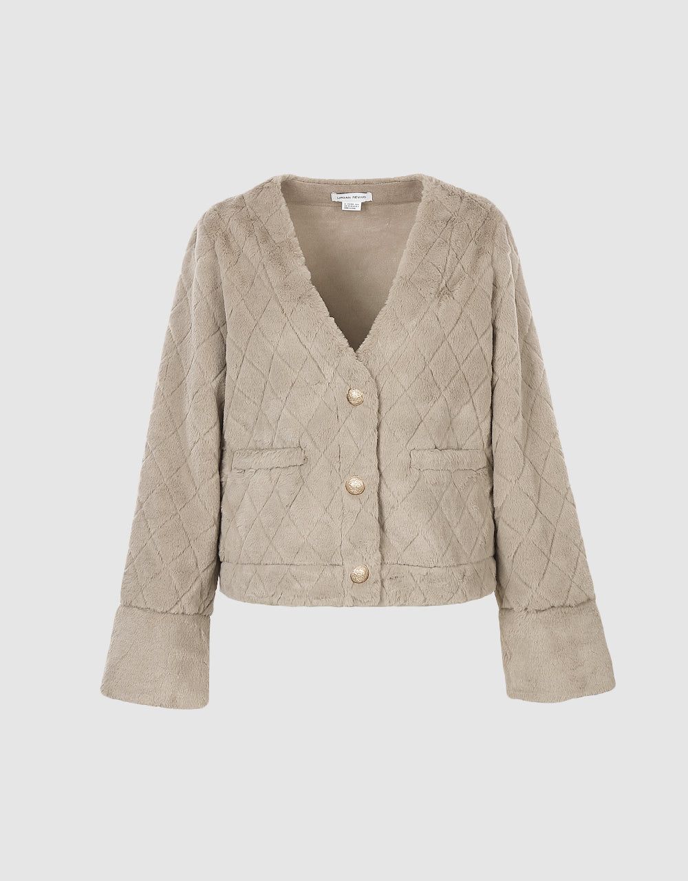 Furry Straight Jacket sold by Urban Revivo product image thumbnail 2