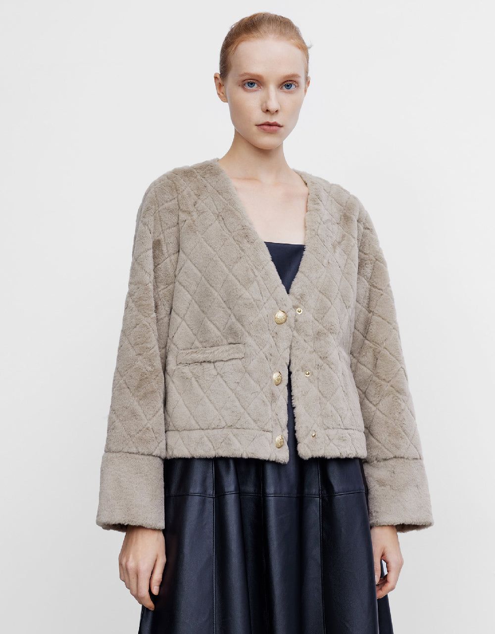 Furry Straight Jacket sold by Urban Revivo