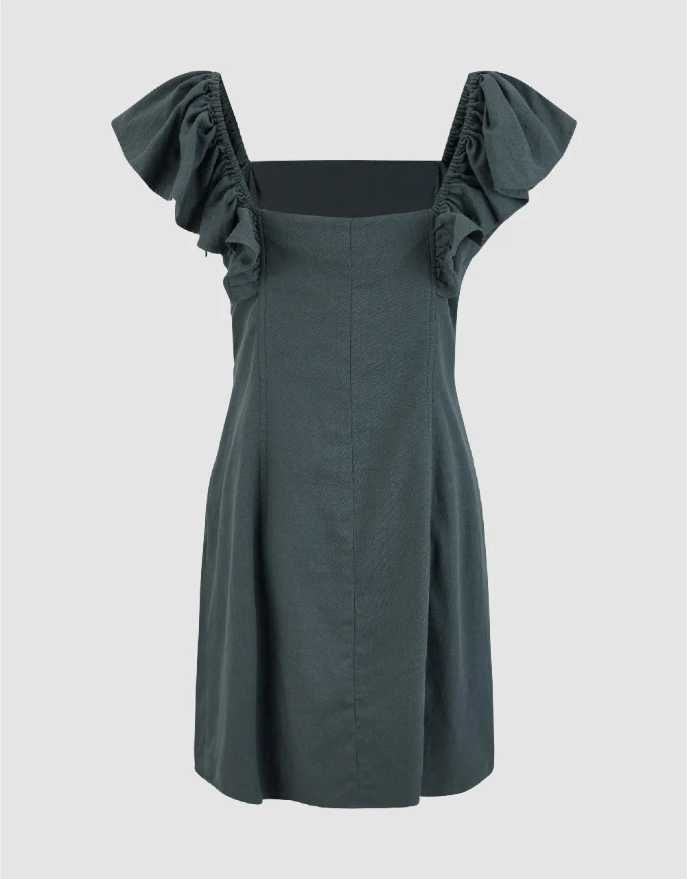Sleeveless Square-cut Collar A-Line Dress sold by Urban Revivo product image thumbnail 5
